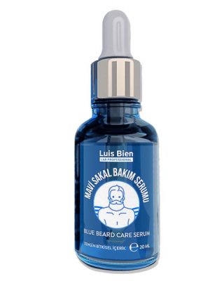  زيت العناية باللحية الأزرق من Luis Bien 20 مل