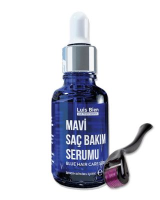 علاج تساقط الشعر - سيروم لويس بيان الأزرق لعلاج تساقط الشعر + ديرمارولر