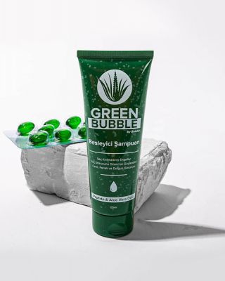 شامبو جرين بابل لتقوية وتكثيف الشعر 